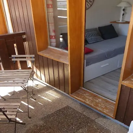 Studio 542-particulier-residence L'ours Blanc-alpe D'huez-centre Station Apartment
